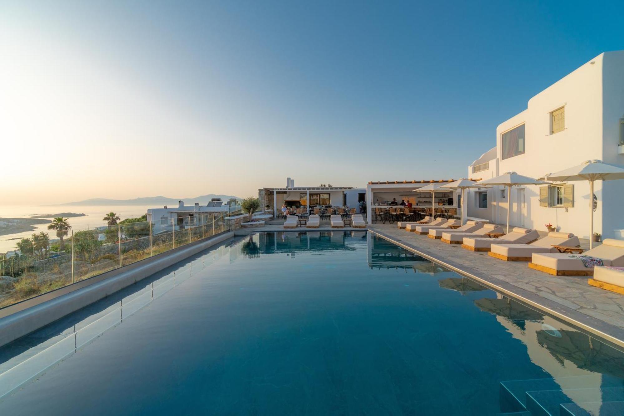 Le Ciel Suites & Villas Mykonos Town Exterior foto